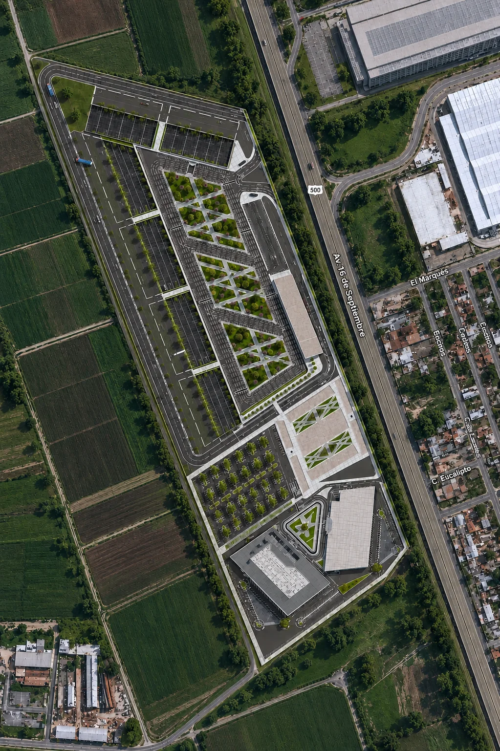 Vista exterior del proyecto N3