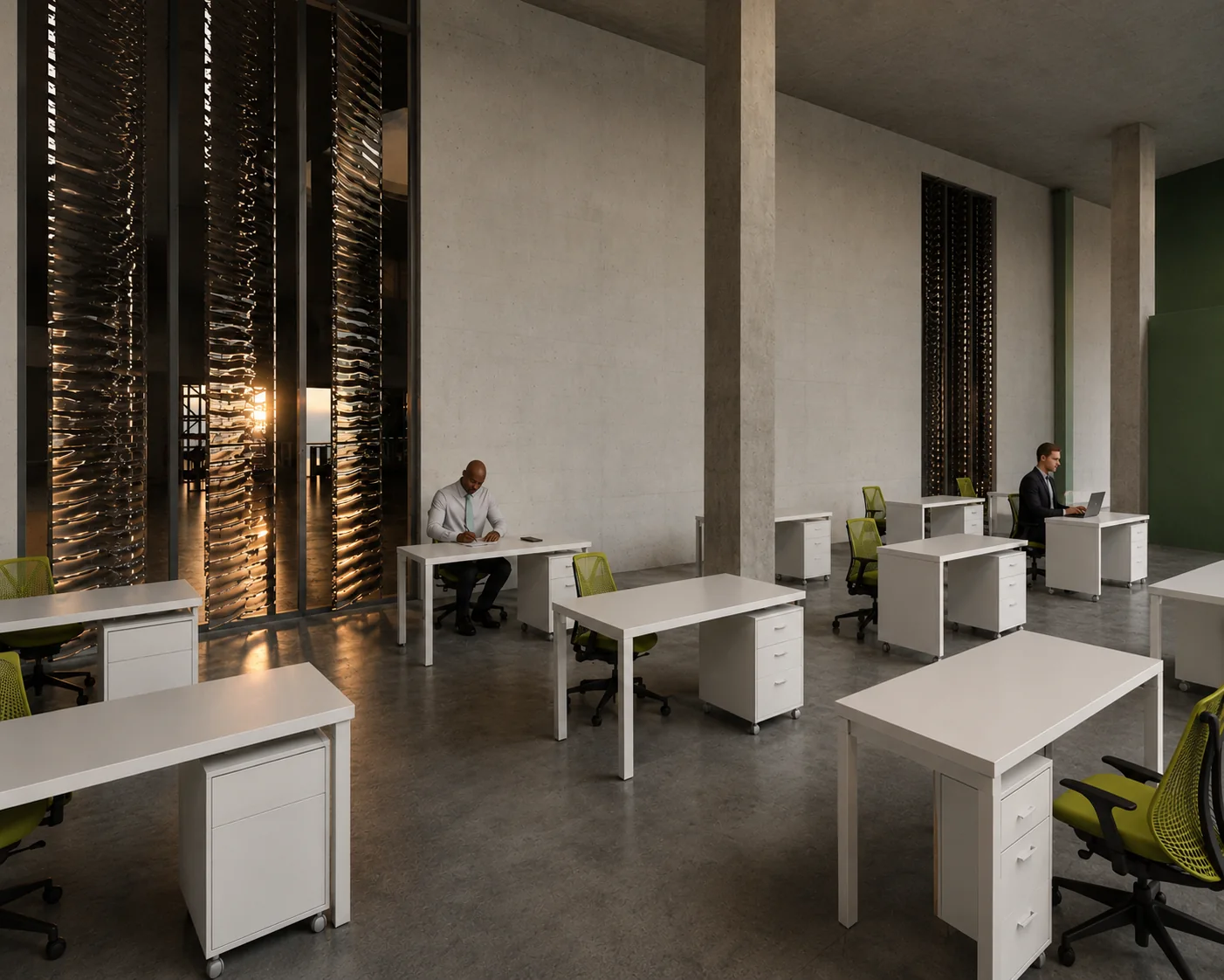 Zona administrativa del proyecto N3